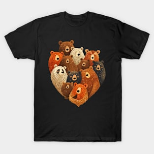 Grizzly Bear Forest Foragers T-Shirt